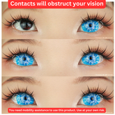 17mm Sweety White Walker Mini Sclera Lens